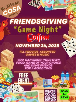 Friendsgiving flyer